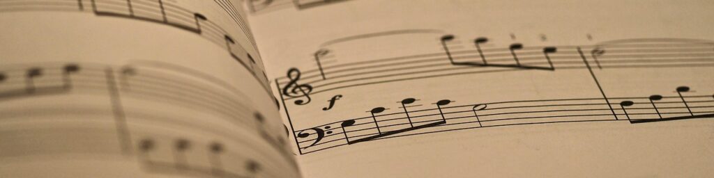 Image of musical notes